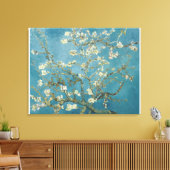 Vincent van Gogh's amandelbloesem Canvas Afdruk (Insitu (Woonkamer))
