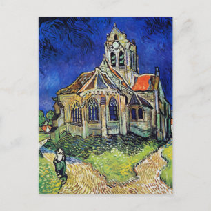 Vincent van Gogh's De Kerk bij Auvers Briefkaart