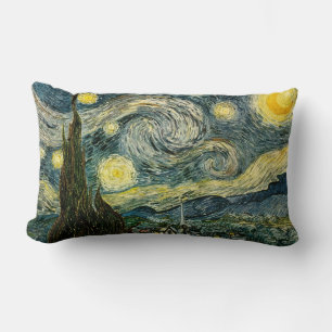 Vincent van Gogh's De Sterrennacht (1889) Kussen