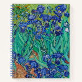 Vincent Van Gogh's Irises Notitieboek (Voorkant)