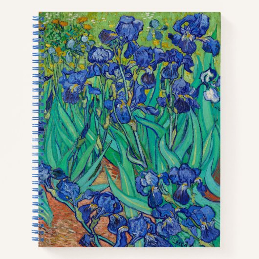 Vincent Van Gogh's Irises Notitieboek (Voorkant)