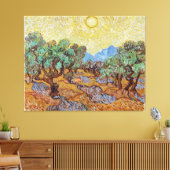 Vincent van Gogh's Olijfbomen Canvas Afdruk (Insitu (Woonkamer))