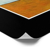 Vincent Van Gogh's ondeugende kat Poster (Hoek)