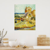 Vincent van Gogh's schilderij "The Old Mill" (1888 Poster (Keuken)