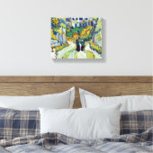 Vincent van Gogh's trap in Auvers Canvas Afdruk (Insitu (Slaapkamer))