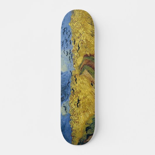 Vincent van Gogh's Wheat Field with Crows (1890) Skateboard (Voorkant)