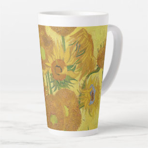 Vincent van Gogh's Zonnebloemen (1888) Latte Mok