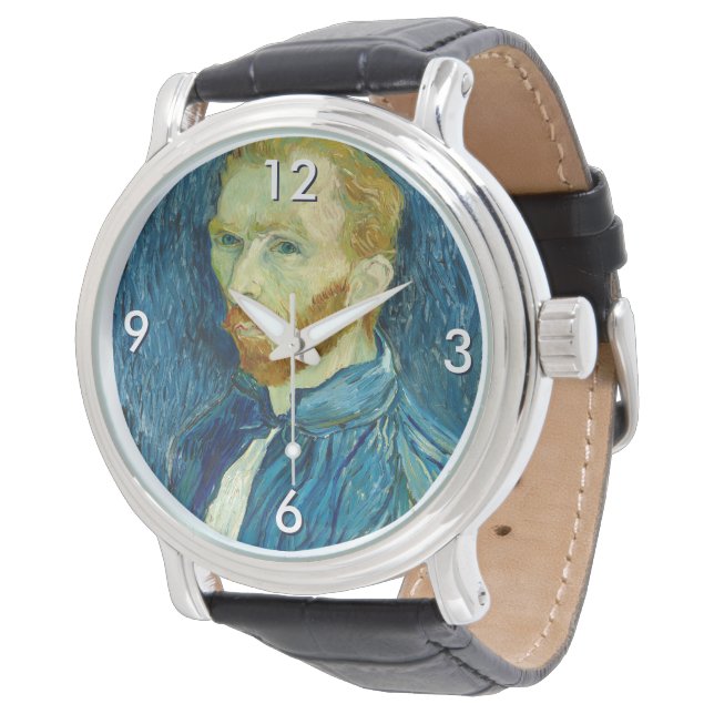 Vincent van Gough Self Portrait Watch Horloge (Gekanteld)