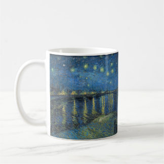 Vincent Willem van Gogh ローヌ川の星月夜 Koffiemok