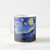 Vincent Willem van Gogh , “ Starry Night ” Koffiemok (Voorkant links)