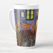 Vincent's Bedroom in Arles door Vincent van Gogh Latte Mok (Linkerhoek)