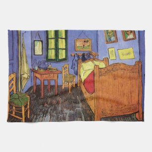 Vincent's Bedroom in Arles door Vincent van Gogh Theedoek