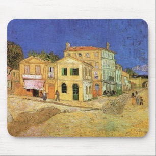 Vincent's House in Arles door Vincent van Gogh Muismat