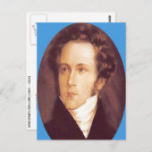 VINCENZO BELLINI Opera Composer Briefkaart (Voorkant / Achterkant)