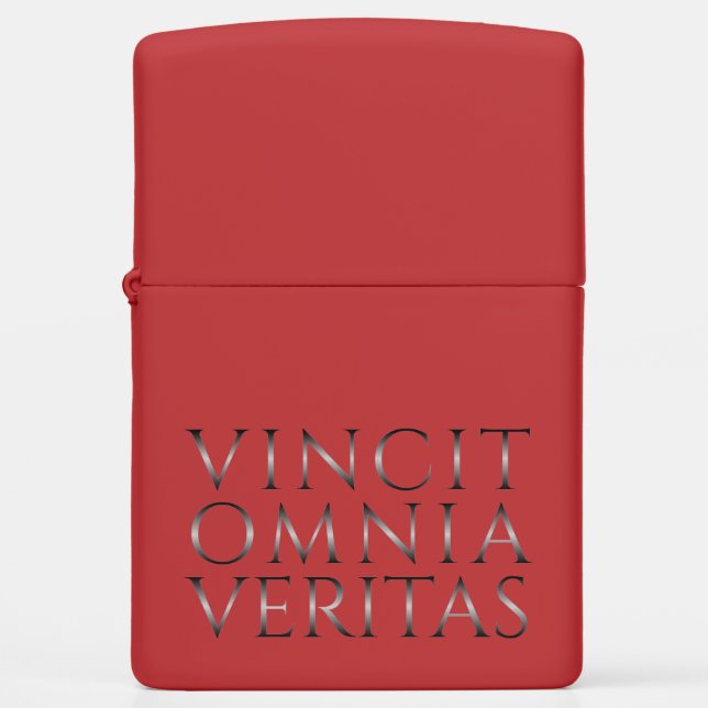 VINCIT OMNIA VERITAS (Voorkant)