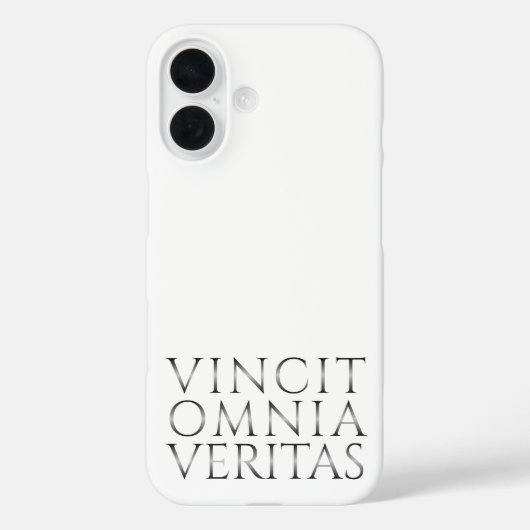 VINCIT OMNIA VERITAS Case-Mate iPhone CASE (Achterkant)