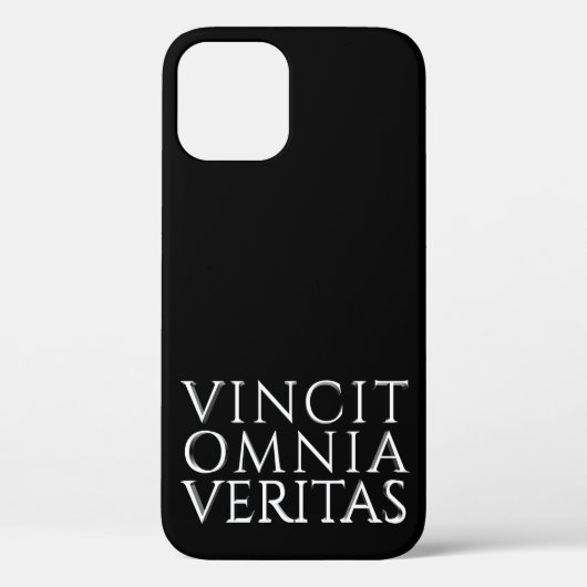 VINCIT OMNIA VERITAS Étui Case-Mate pour iPhone (Verso)