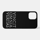 VINCIT OMNIA VERITAS Étui Case-Mate pour iPhone (Verso (horizontal))