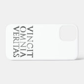 VINCIT OMNIA VERITAS Étui Case-Mate pour iPhone (Verso (horizontal))