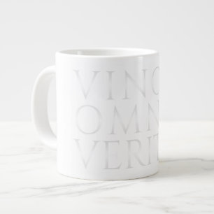 VINCIT OMNIA VERITAS - Grand Mug de Café Lumière