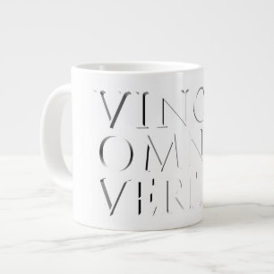 VINCIT OMNIA VERITAS - Grand Mug de Café Lumière
