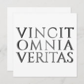 VINCIT OMNIA VERITAS - Licht (Voorkant / Achterkant)