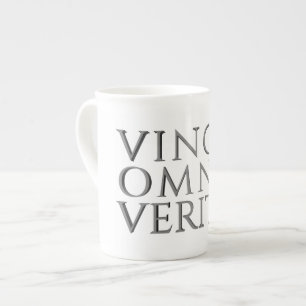 VINCIT OMNIA VERITAS - Light Bone China Mok