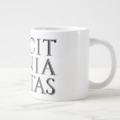 VINCIT OMNIA VERITAS - Mug de café géant léger (Droite)