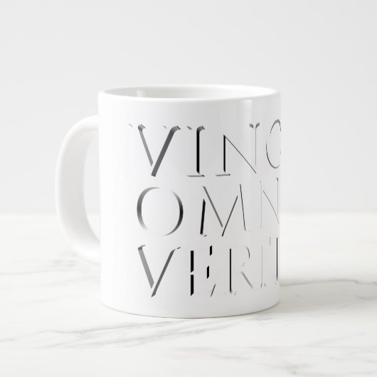 VINCIT OMNIA VERITAS - Mug de café géant léger (Devant gauche)