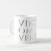 VINCIT OMNIA VERITAS - Mug de café léger (Devant gauche)