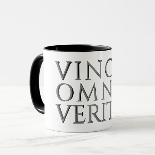 VINCIT OMNIA VERITAS - Mug léger (Devant gauche)