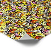 Vind 5 verschillen - Verborgen 3D-afdrukken Poster (Hoek)