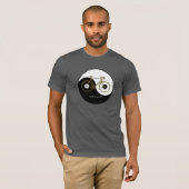 VIND BALANS yin yang Fiets T-shirt (Voorkant volledig)