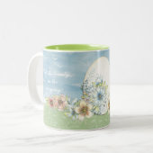 Vind de beauty Mok - Bloemen (Voorkant links)