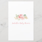 Vind de Kaart van het Spel van het Baby shower van (Achterkant)