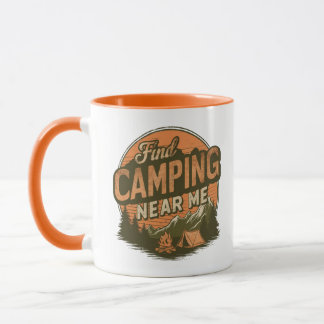 Vind een camping bij mij in de buurt – Retro Campi Mok