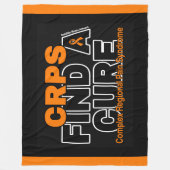 VIND EEN GENEZING/MOOI...CRPS FLEECE DEKEN (Voorkant)