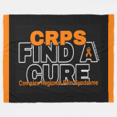 VIND EEN GENEZING/MOOI...CRPS FLEECE DEKEN (Voorkant (Horizontaal))
