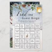 Vind het Game van het Baby shower van de Gast Bing (Voorkant / Achterkant)