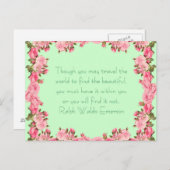 Vind het mooie - Briefkaart (Voorkant / Achterkant)