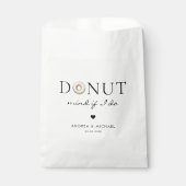 Vind het niet erg als ik dat doe | Wedding Donut B Bedankzakje (Voorkant)