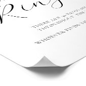 Vind het Teken van het Spel van het Vrijgezellenfe Poster (Hoek)