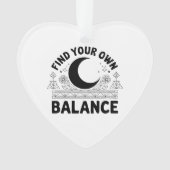 Vind je eigen balans ornament (voorkant)