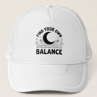 Vind je eigen balans trucker pet