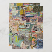 Vind je Happy  Kaart (Voorkant / Achterkant)