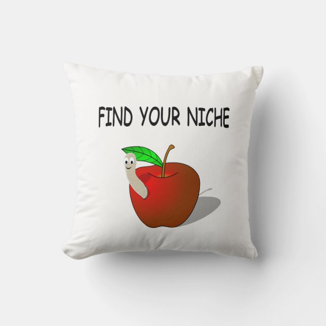 Vind Je Niche Kussen (Voorkant)