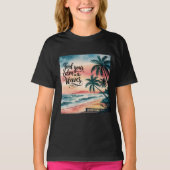 Vind je rust in de golven t-shirt (Voorkant)