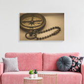 Vind je weg! canvas afdruk (Insitu (Woonkamer))