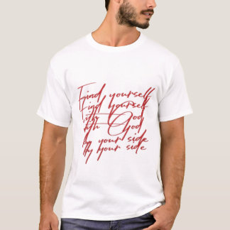 Vind jezelf met God T-shirt