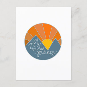 Vind Joy in de Reis Briefkaart